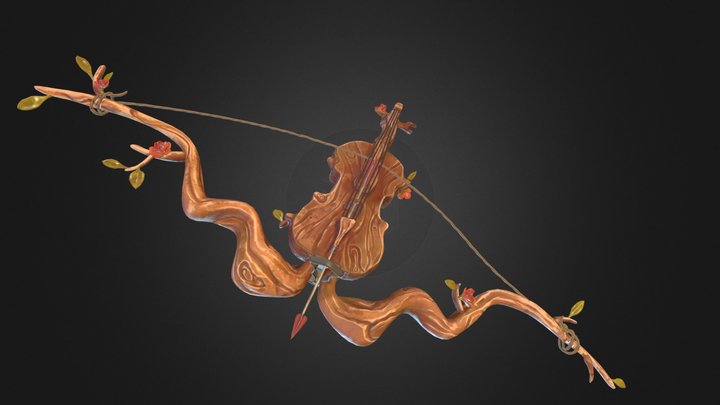 ViolinBow Concept 3D Model