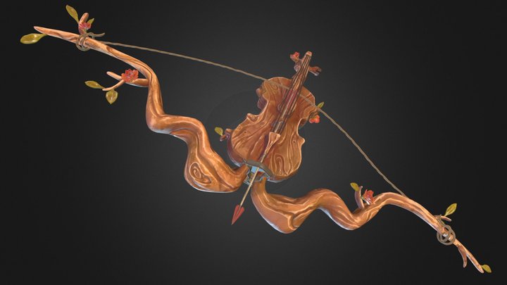 ViolinBow Concept 3D Model