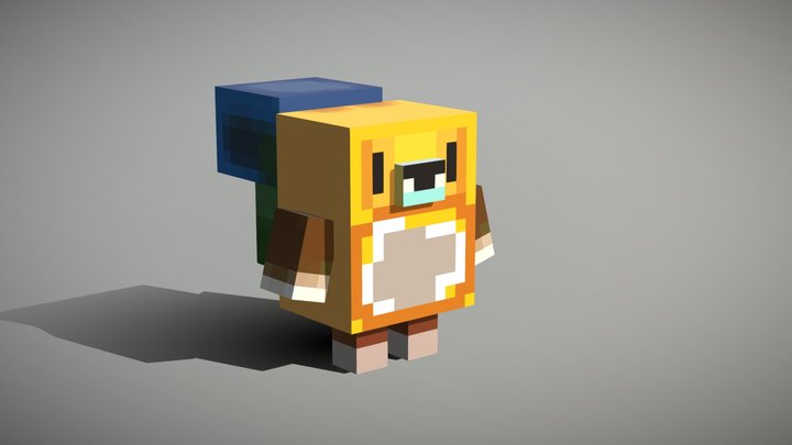 He loves Traveling 3D Model