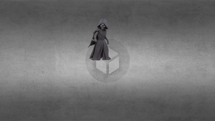 Kylo Ren Test 2 3D Model