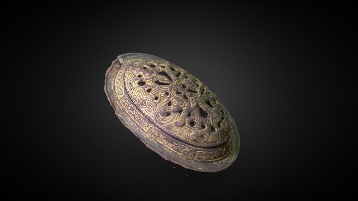 Spännbuckla 3D Model