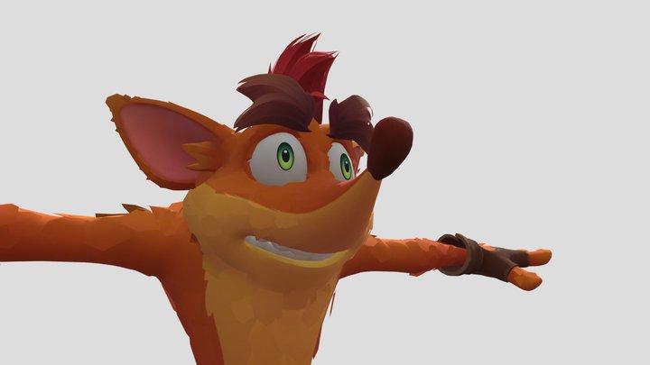 crash bandicoot 4 its about time 3D Model