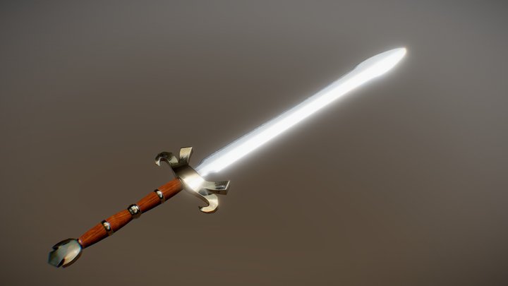 Warlord Sword 3D Model