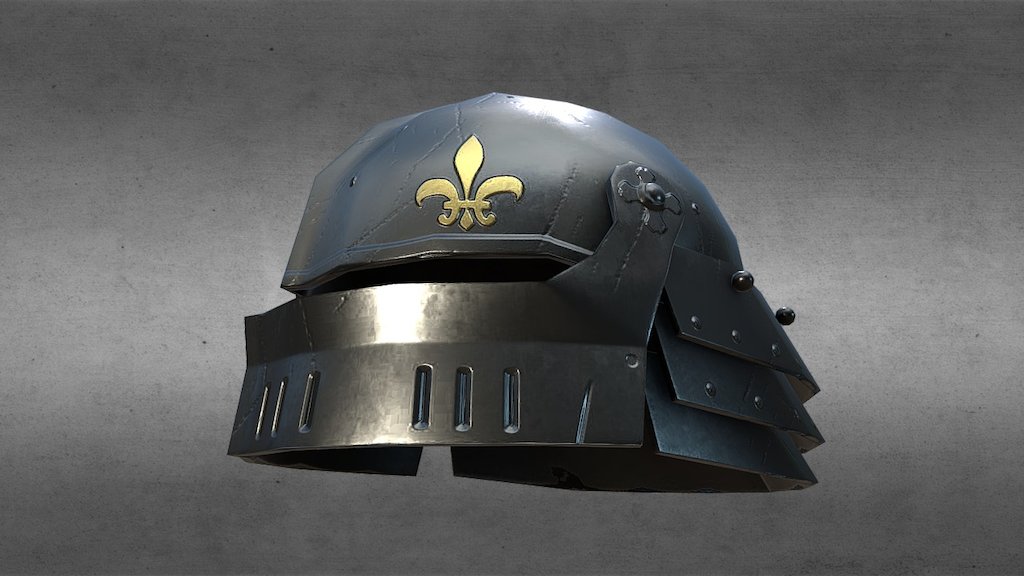 Gothic Medieval Helmet
