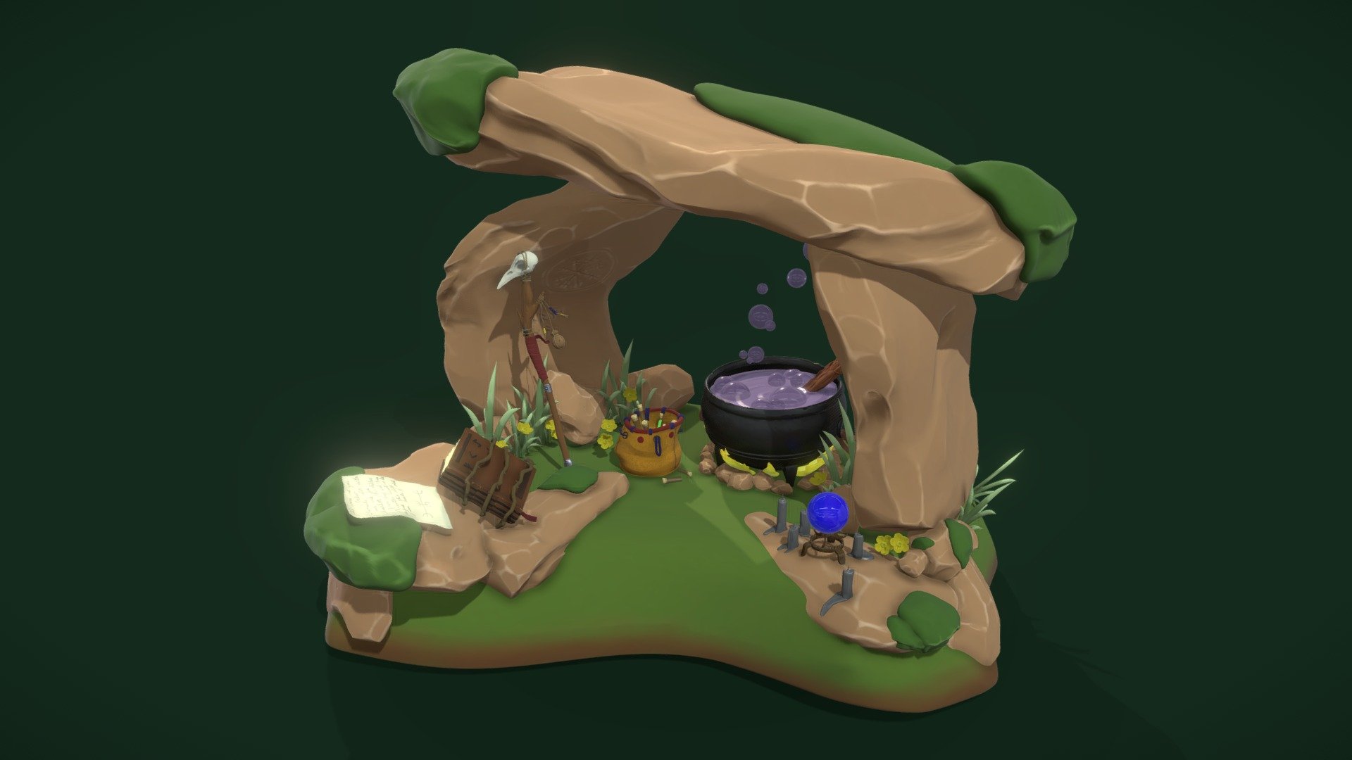 DS: A Druid's shelter for the night