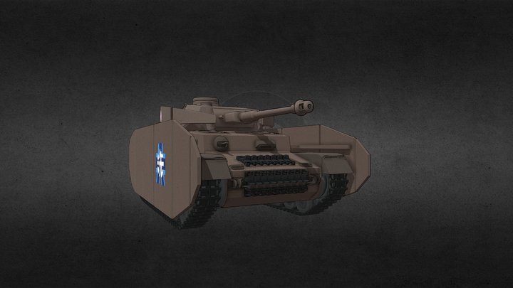 Panzerkampfwagen IV 3D Model