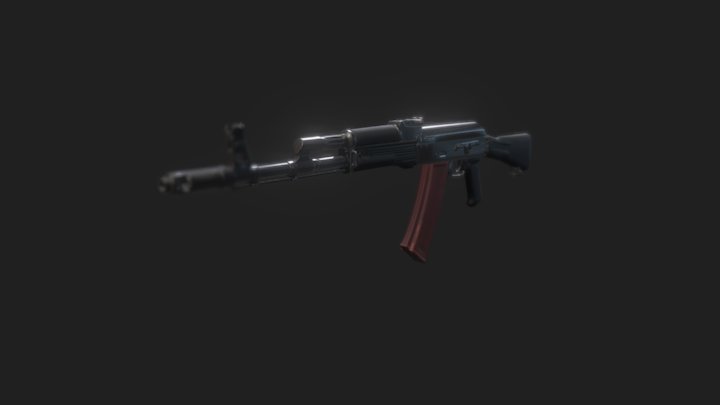 Ak74 3D Model