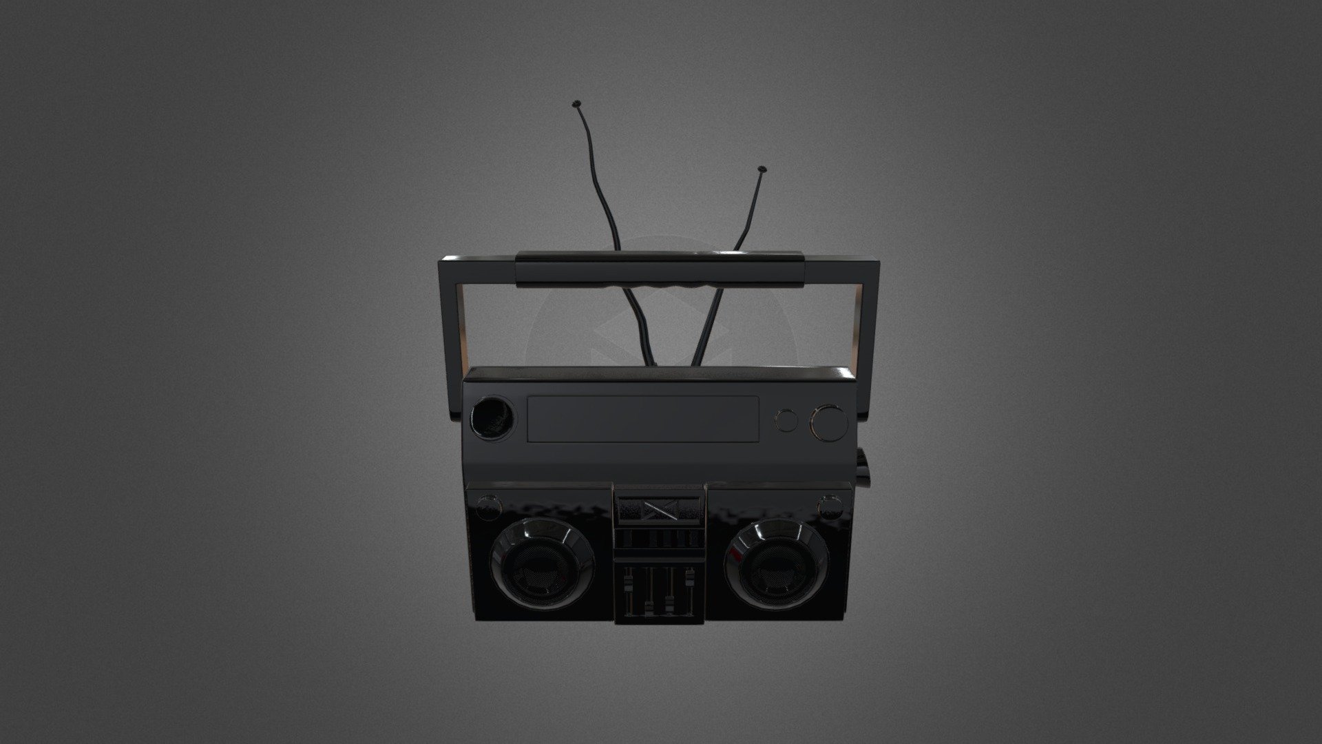 Radio - 3D model by MSReddy [ab6f8b3] - Sketchfab