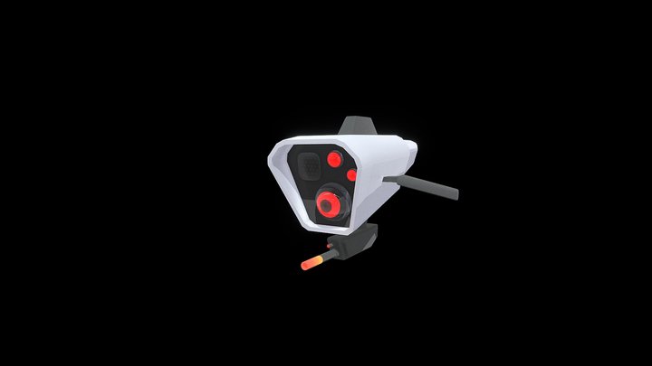 Futuristic Drone 3D Model