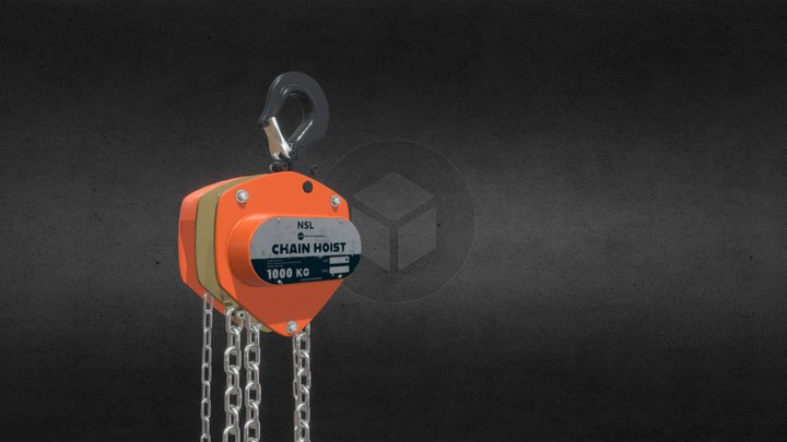 Chain Hoist_2 3D Model