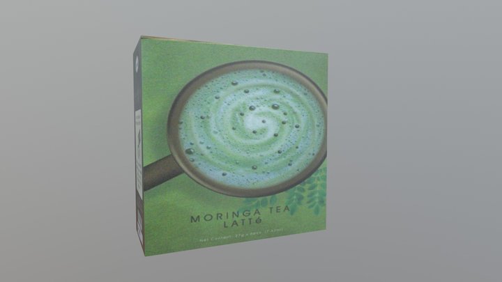 Moringa & More Tea Latte 3D Model
