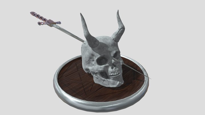Devil's Skull 3D Model