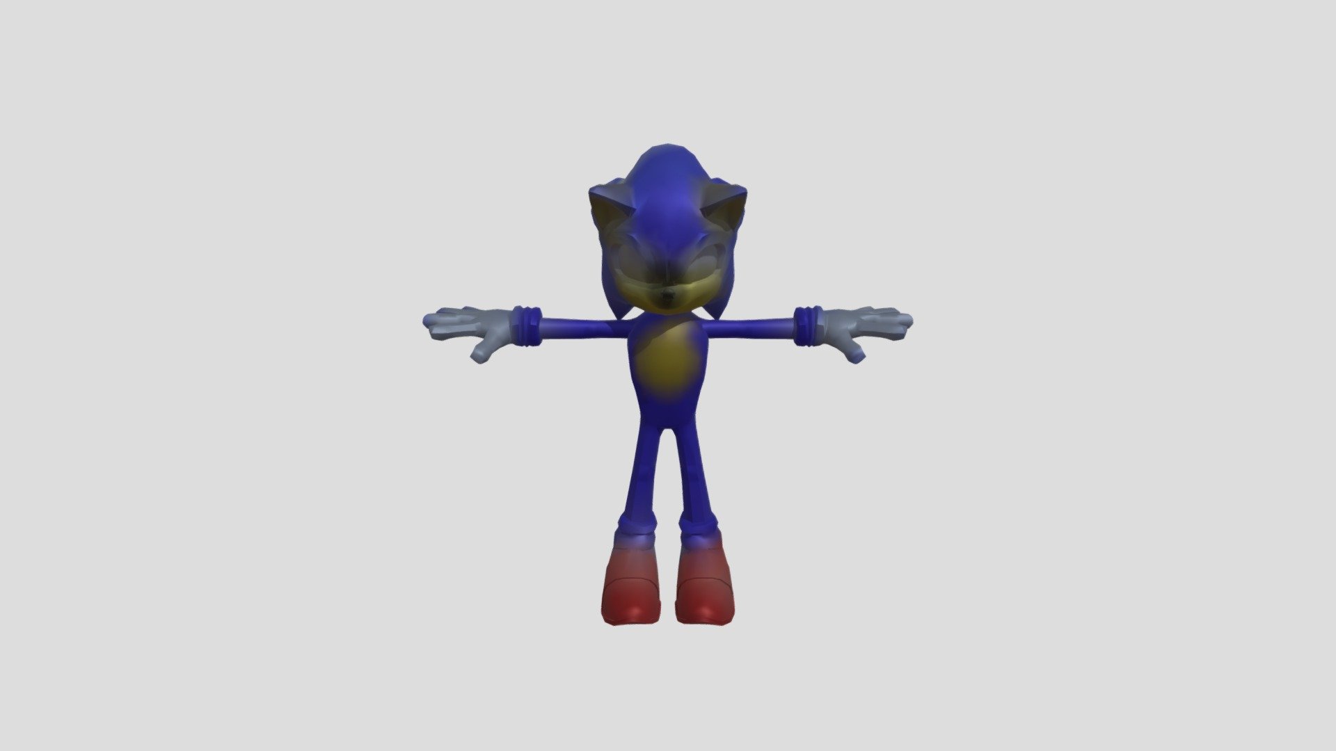 Movie Sonic Dash Unrigged Download Free 3D Model By Charliescrunch 