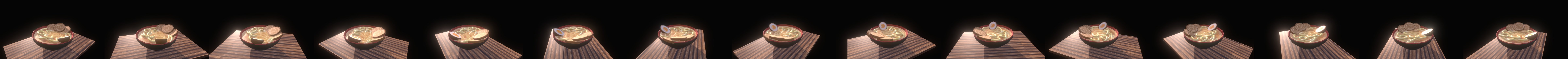 Ramen 3D Model