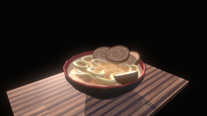 Ramen 3D Model