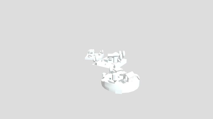 Grandma's House blockout 3D Model