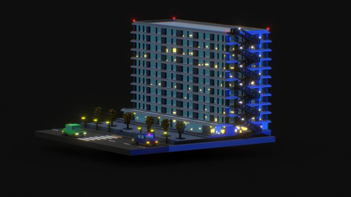 wiezowiec 3D Model