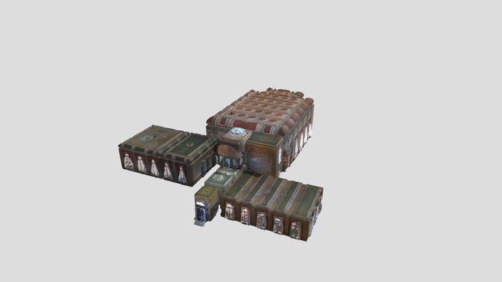 Saltaire Victoria Hall 3D Model