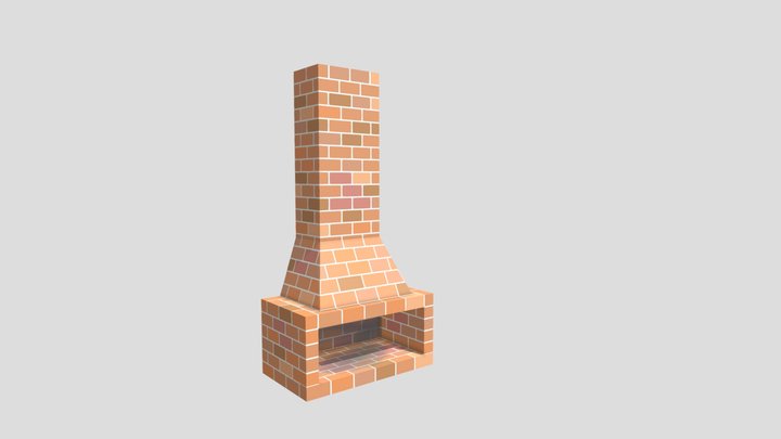 Fireplace 3D Model