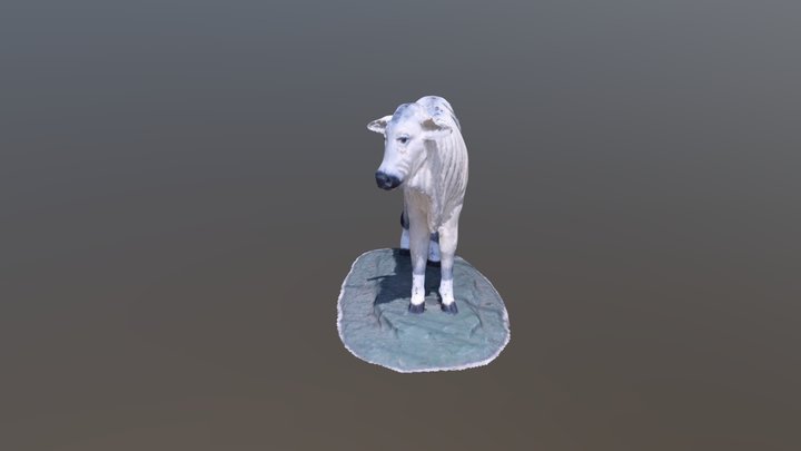 "Sapi" Statue 3D Model