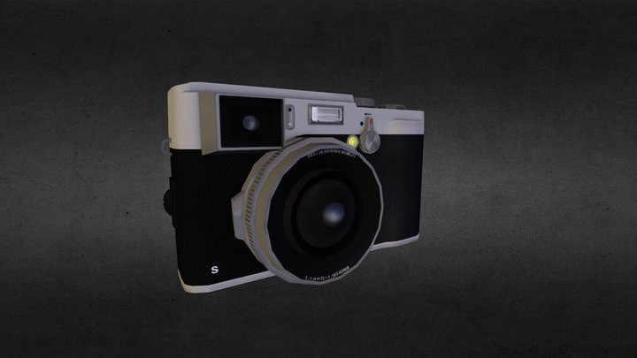 FUJI X100s - Camera 3D Model