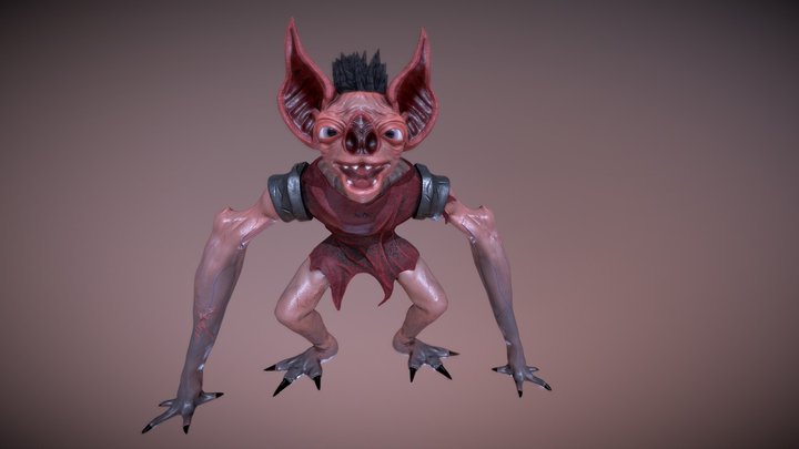 Bat-Goblin 3D Model