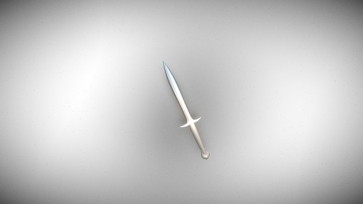 knight sword 3D Model
