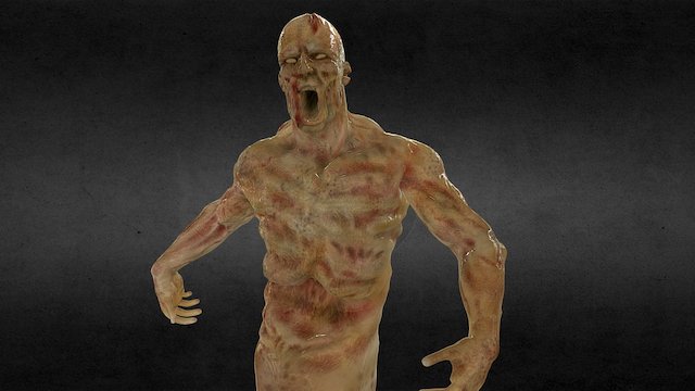 Zombie Character Design by İsmail Arslan 3D Model