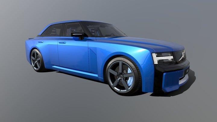 2026 Volvo 240R Sedan 3D Model