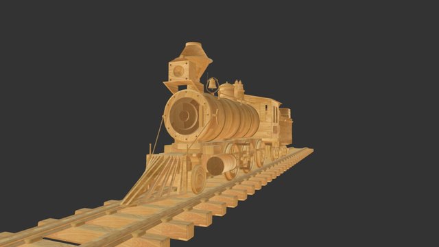 Train- Blender 3D Model