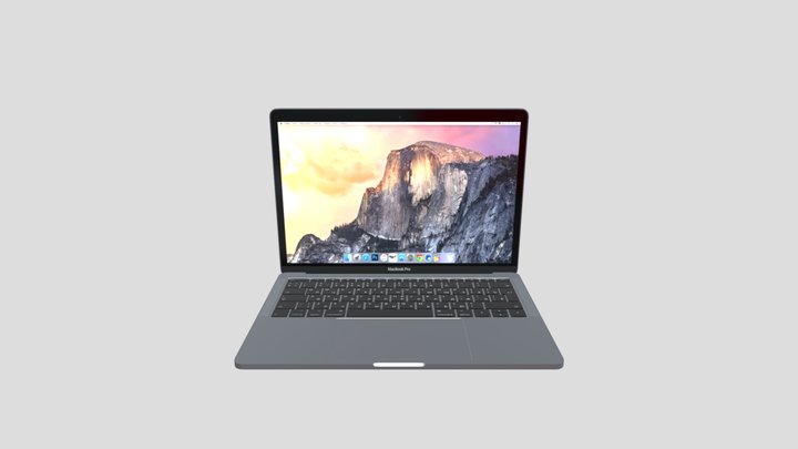 Apple-macbook-pro-a1708™️ 3D Model