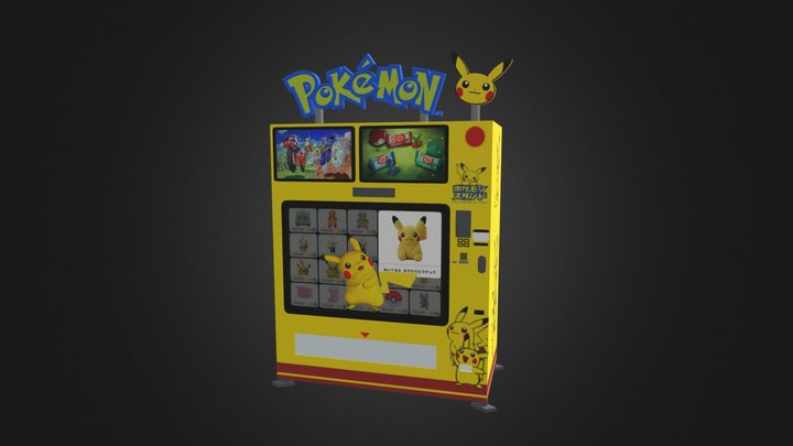Pokemon Stand 3D Model