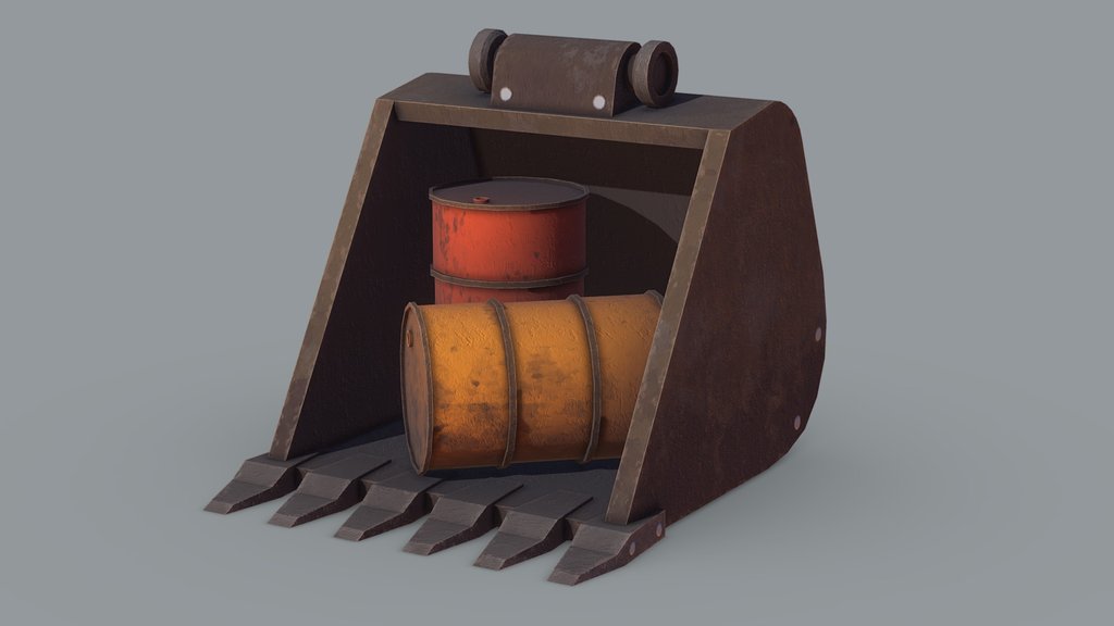 Stylized Excavator