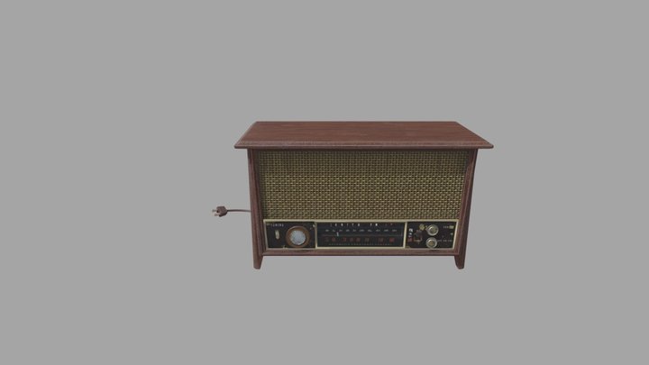 Zenith LD Radio 3D Model
