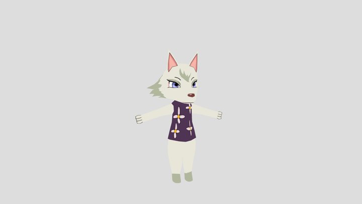 Whitney from animal crossing – Modello 3D gratuito STL