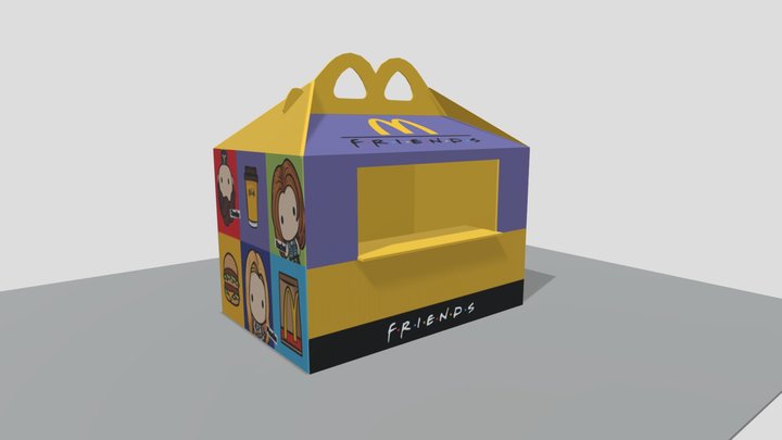 McDonalds outdoor servery 3D Model
