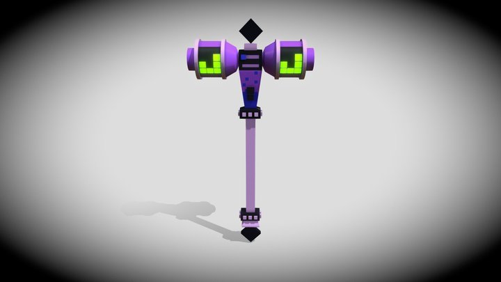 Boombox Hammer 3D Model