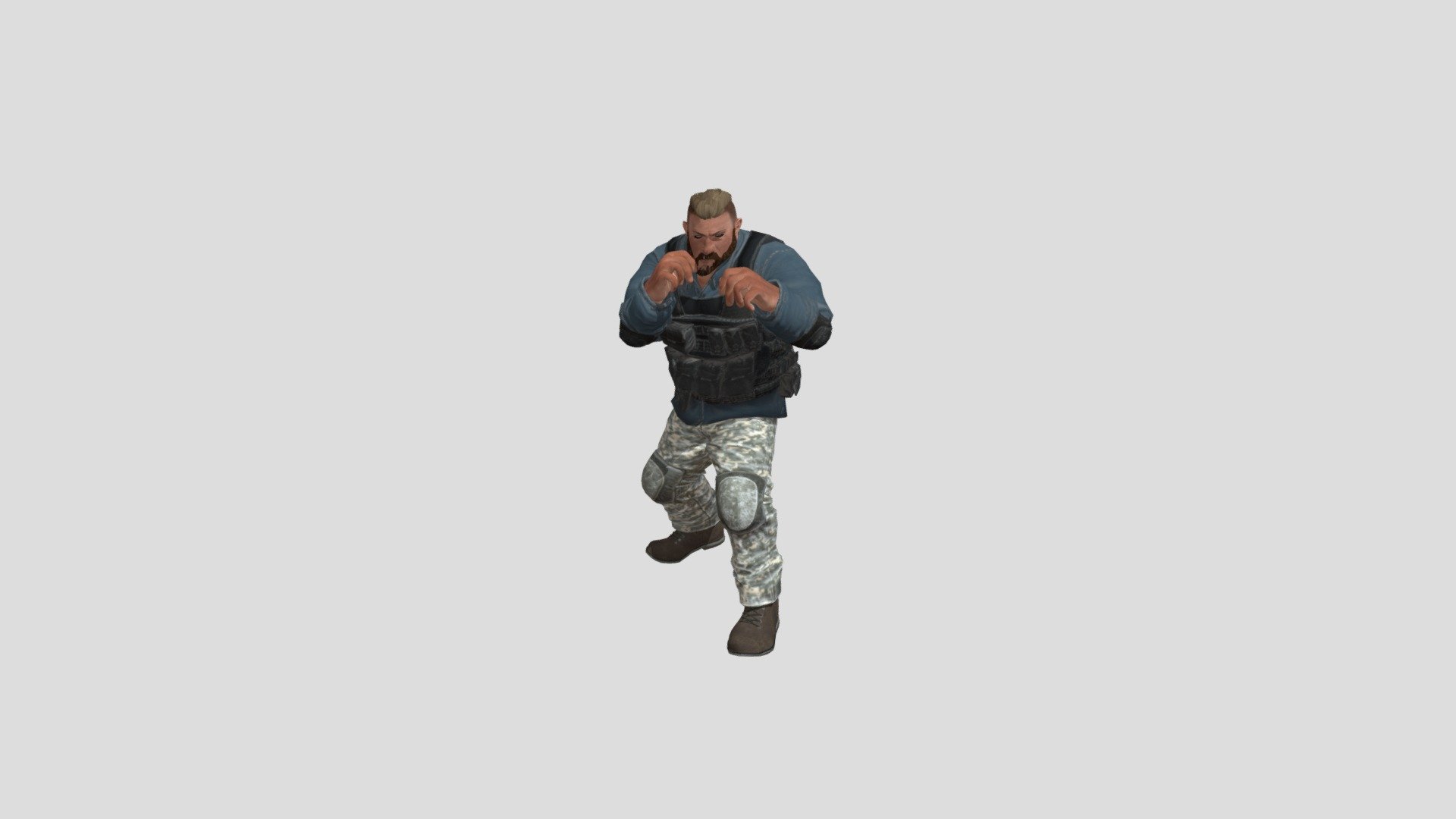 Mma Kick - 3D model by tnlnick [ab7a6eb] - Sketchfab