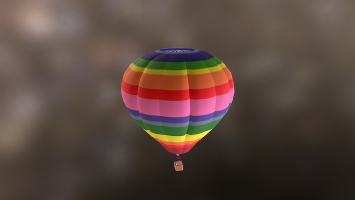 Viva Balloon 3D Model