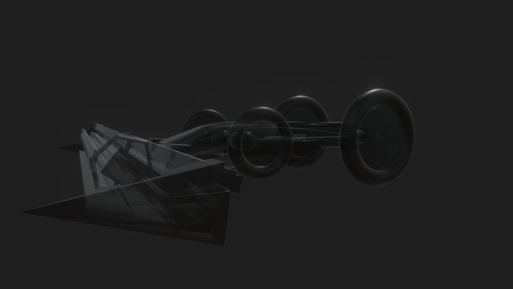 Фронтальная навесная жатка 3D Model