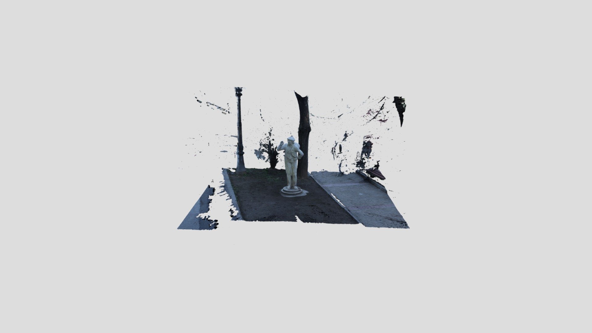 METASHAPE STATUE RAW COMPRESSED