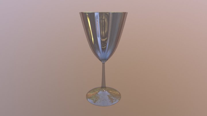 Wine glass 3D Model