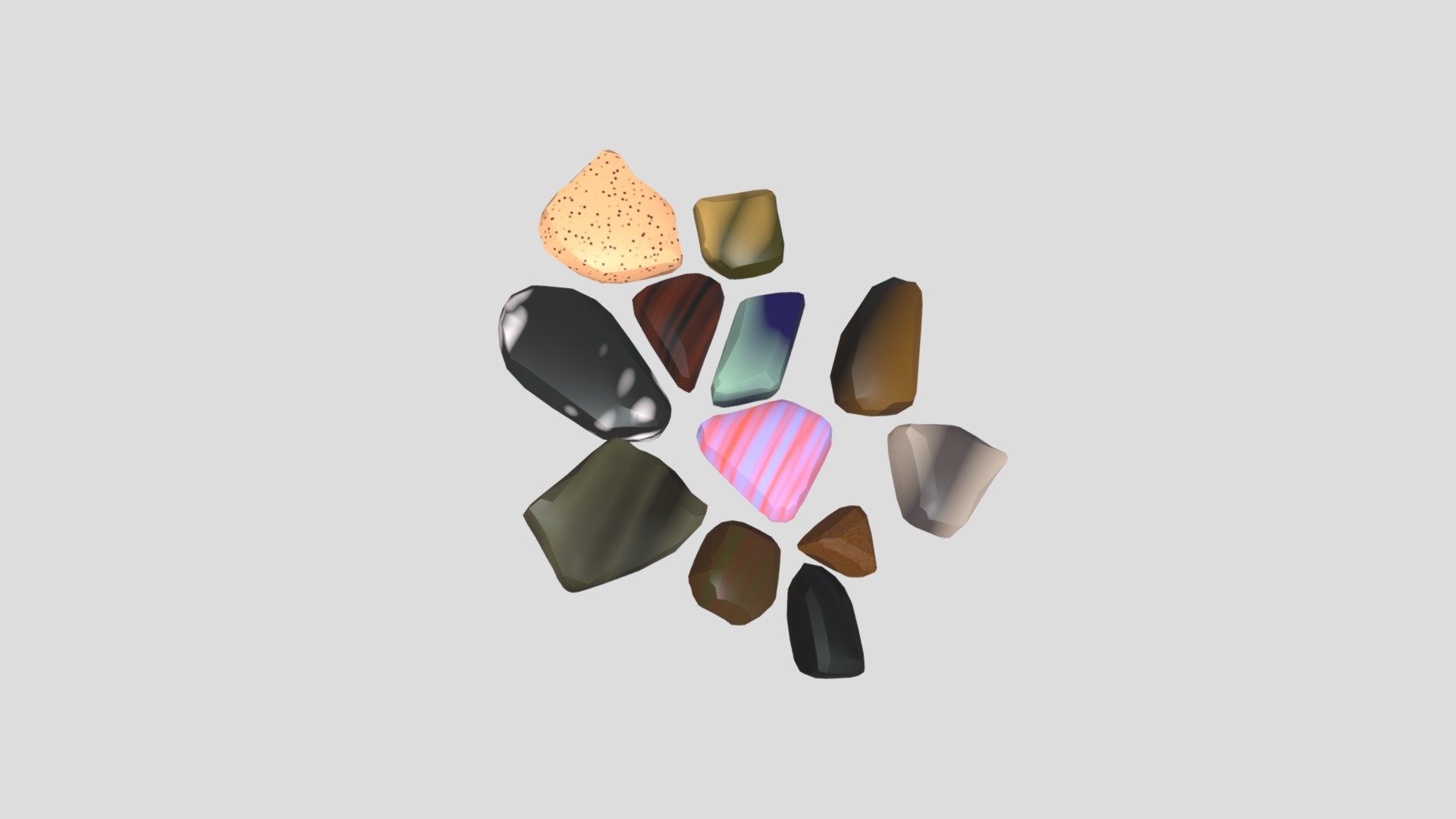 Stones - Download Free 3D model by Bognar Gabriella (@bogabria ...
