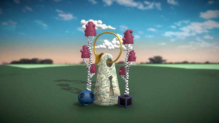 Surrealist_Jim - Madness (Recreation) 3D Model