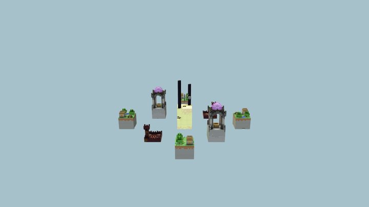 ChunkWars - Map #1 3D Model