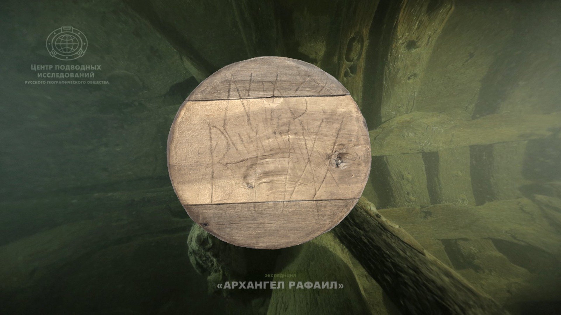 Донце от бочки (303). Дерево. Начало XVIII века