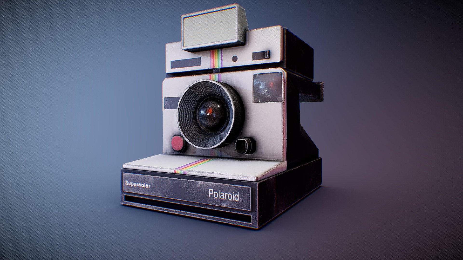 Polaroid Camera Download Free 3d Model By Ziaraallman3d Ziaraallman Ab7f9c1 Sketchfab 