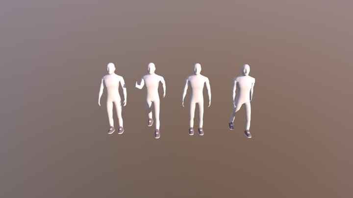 Animação D4 3D Model