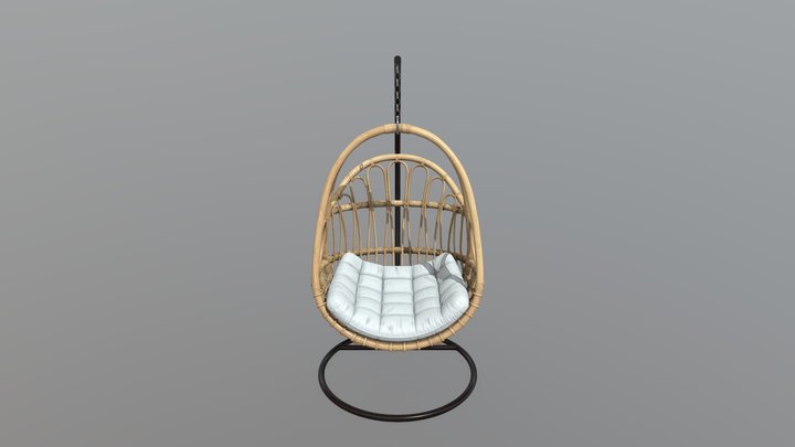 Bamboo Swing 3D Model
