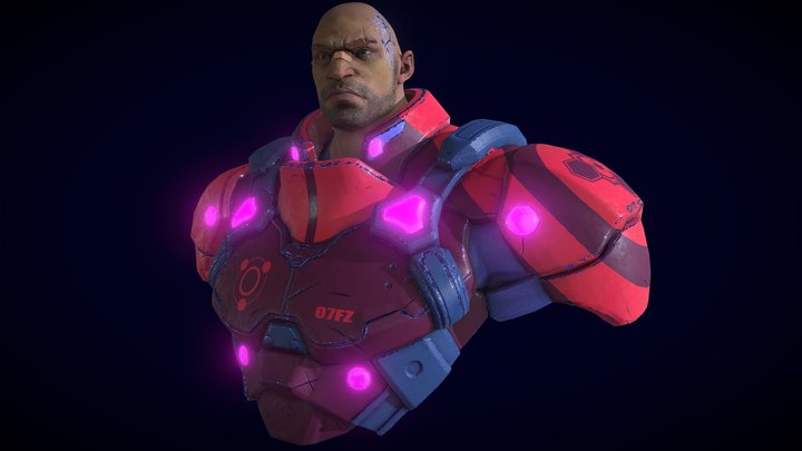 Space Miner 3D Model